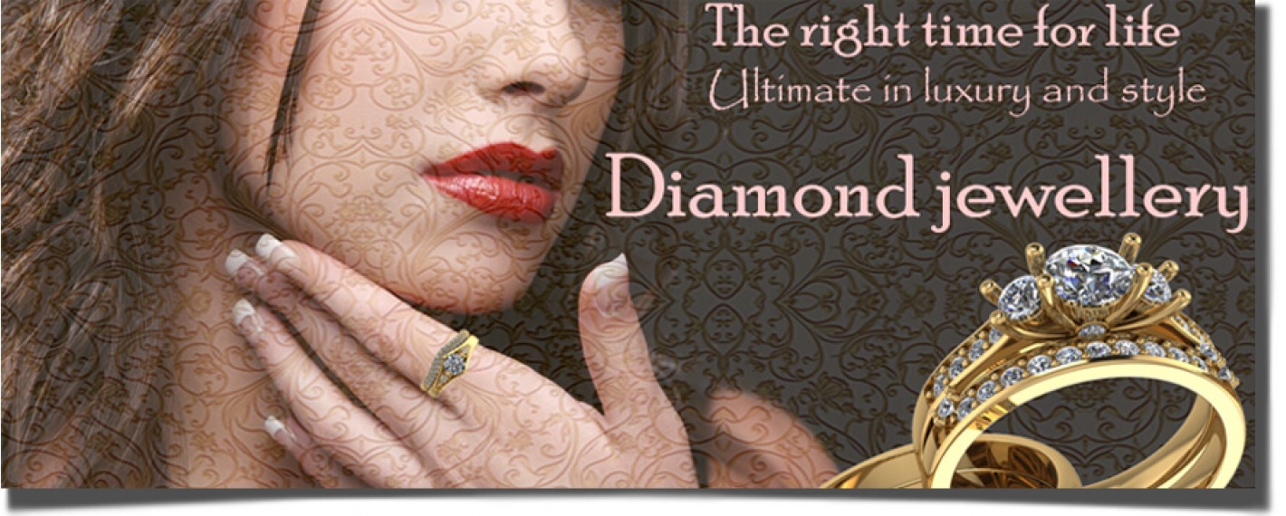 Diamond jewellery ring