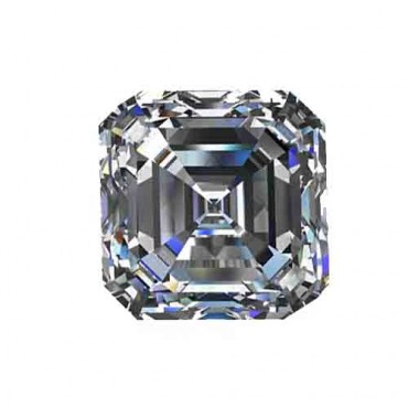 Diamond 3.3 ct asscher