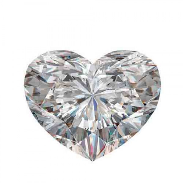 Diamond 1.30 ct heart
