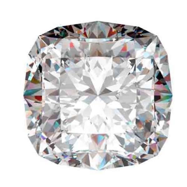 Diamond 2.84 ct cushion 