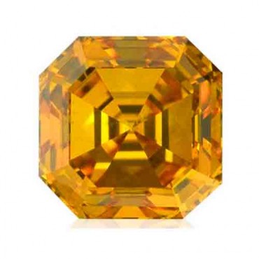 Cubic zirconia (cz) diamond asscher 5.0 mm
