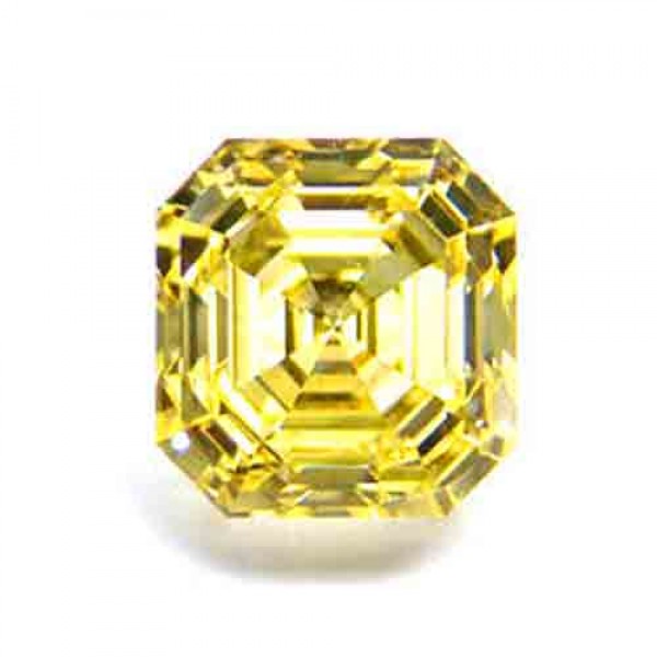 Cubic zirconia (cz) diamond asscher 9.0 mm