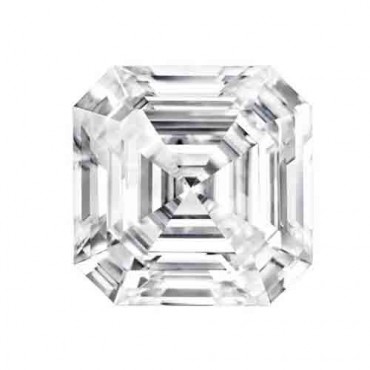 Cubic zirconia (cz) diamond asscher 12.0 mm