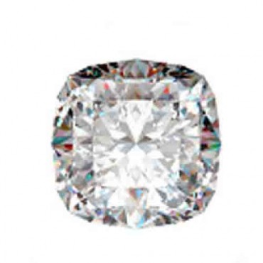 Cubic zirconia (cz) diamond cushion 9x9 mm