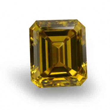 Cubic zirconia (cz) diamond emerald  9x7 mm