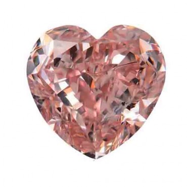 Cubic zirconia (cz) diamond heart 10x10 mm