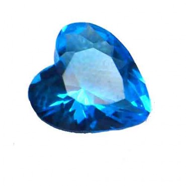 Cubic zirconia (cz) diamond heart 3X3 mm