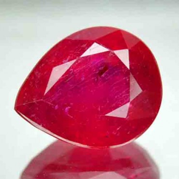 Cubic zirconia (cz) diamond pear 12x8 mm