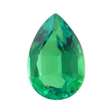 Cubic zirconia (cz) diamond pear 13x9 mm