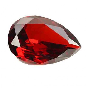 Cubic zirconia (cz) diamond pear 18x13 mm