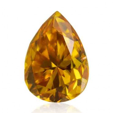 Cubic zirconia (cz) diamond pear 6x4 mm
