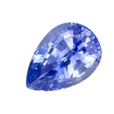 Cubic zirconia (cz) diamond pear 7x5 mm