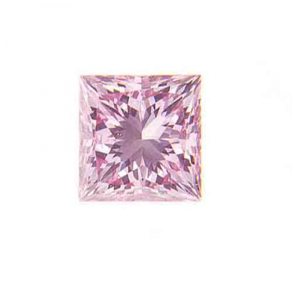 Cubic zirconia (cz) diamond princess 14x14 mm