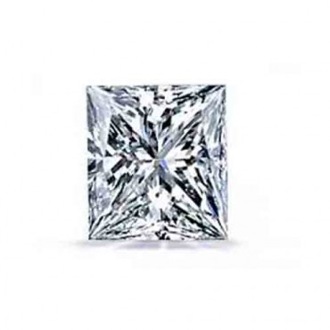 Cubic zirconia (cz) diamond princess 2x2 mm white