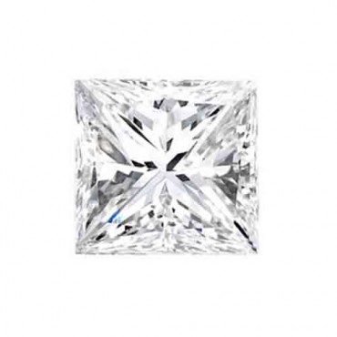 Cubic zirconia (cz) diamond princess 3x3 mm 