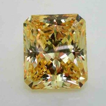 Cubic zirconia (cz) diamond princess 9x9 mm
