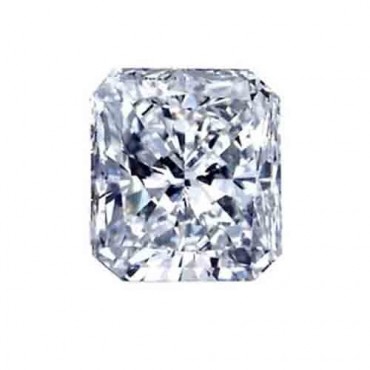 Cubic zirconia (cz) diamond radiant 6x4 mm