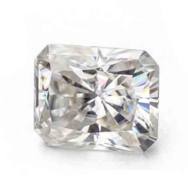 Cubic zirconia (cz) diamond radiant 7x5 mm