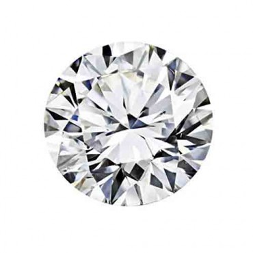 Cubic zirconia (cz) diamond round 6.25 mm white color