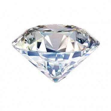 Cubic zirconia (cz) diamond round 6.75 mm white color