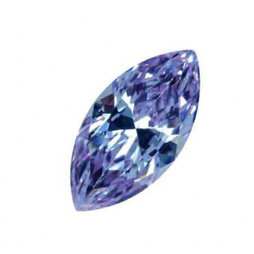 Cubic zirconia (cz) diamond marquise 20 x 8 mm