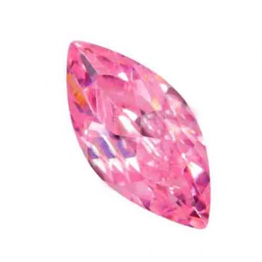 Cubic zirconia (cz) diamond marquise 20 x 10 mm