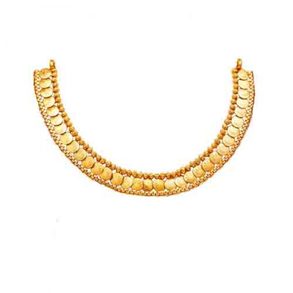 Necklace gold jewellery