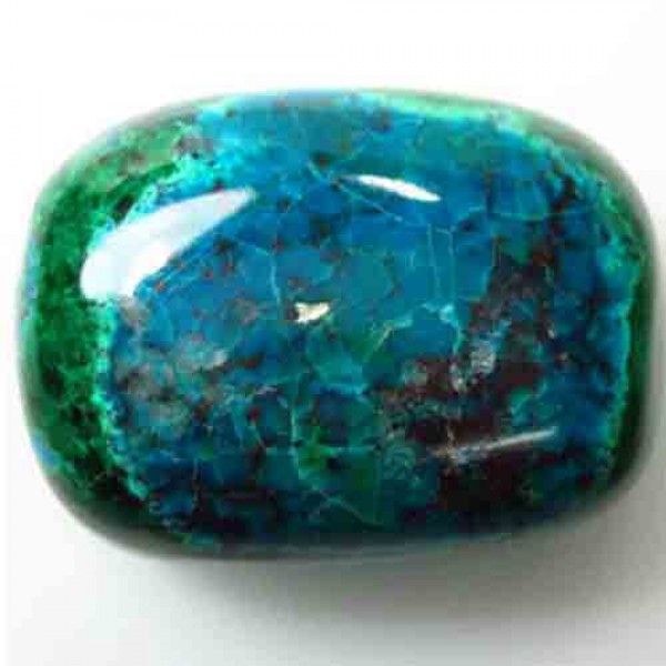 AZURITE emerald shape